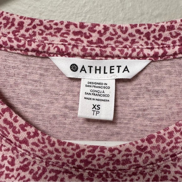 Athleta Breezy Tank women’s XS animal print - Picture 5 of 5